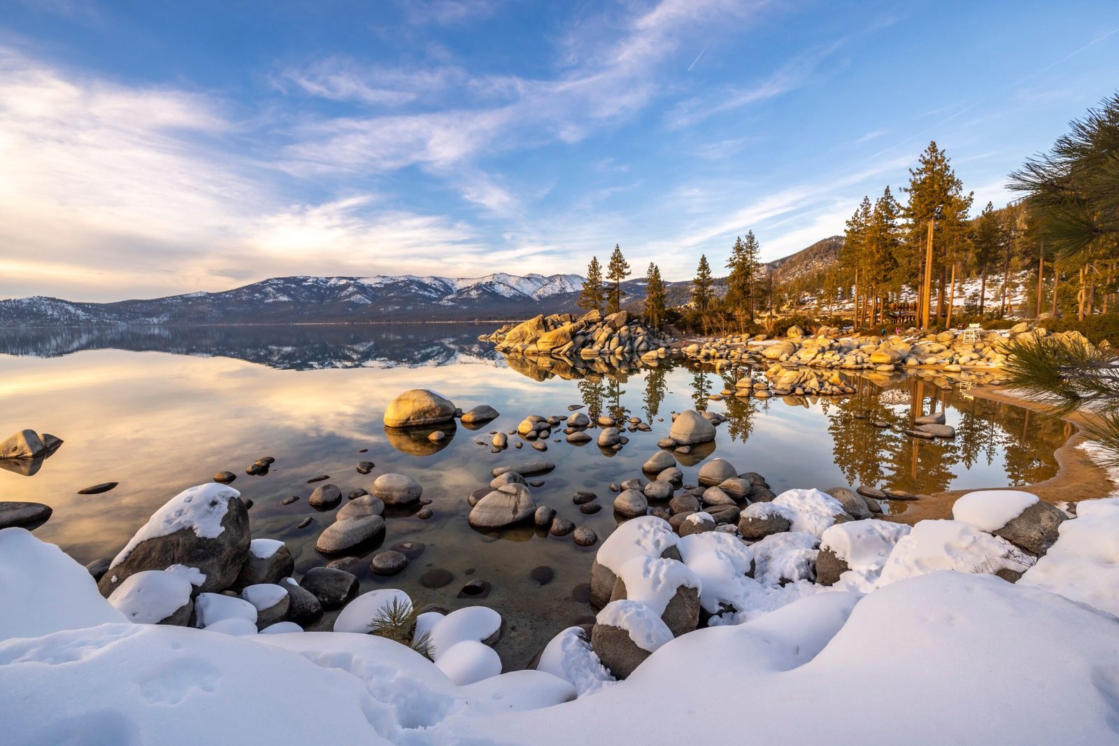 Snow-Capped Serenity: Capturing Lake Tahoe’s Winter Photography Gold