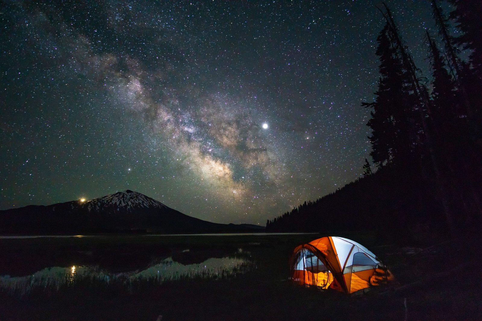 Camping and Glamping: Sleeping Under Truckee’s Starry Skies